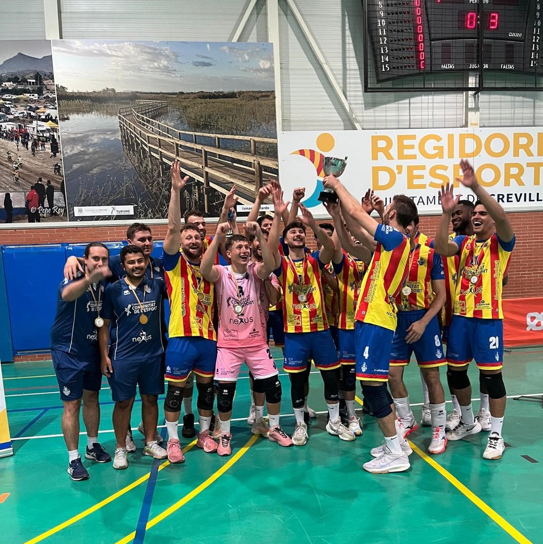 Campeones de la Copa Comunitat Valenciana en un exigente fin de semana